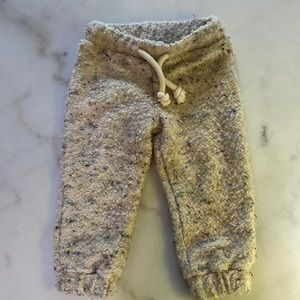 Fish&Kids Soft Speckled Joggers Ecru, 2-3 years, new without tags